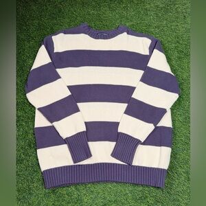 Brandy Melville Brianna Cotton Thick Stripe Sweater Womens OS